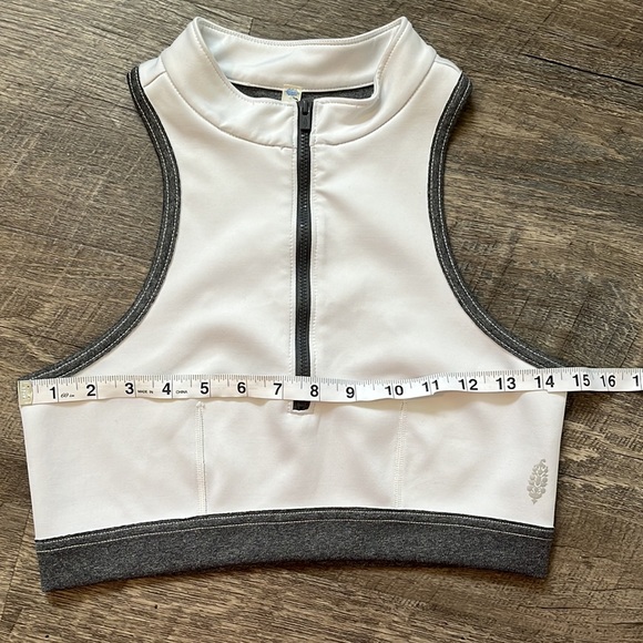 FP Movement by Free People Round The Block Crop Top Optic White Size Medium - Picture 6 of 11